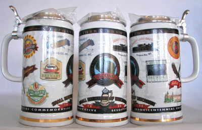 Cherryland Brewery,  Sturgeon Bay, Wisconsin 1998 beer stein 