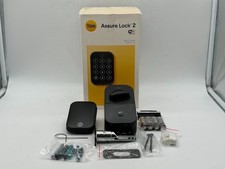 Yale Assure Lock 2 Deadbolt, Black Suede Smart Keyless Entry Door Lock