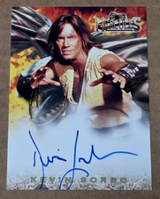 Rittenhouse Hercules The Complete Journeys HA1 Kevin Sorbo as Hercules Autograph