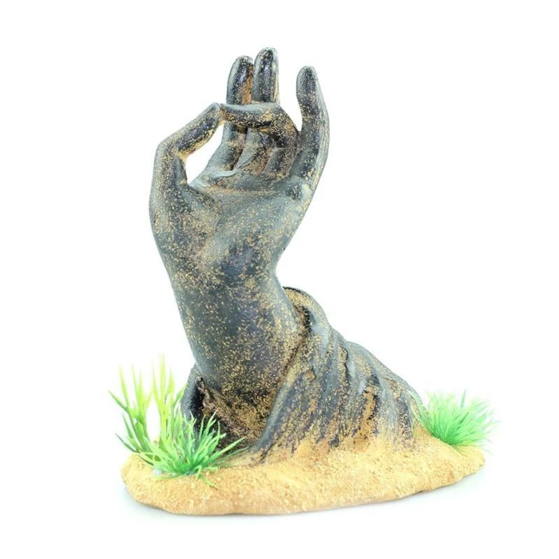 Aquarium Decor Hand Betta for Tank Accessories for Freshwater & Saltwater
Opens in a new window or t