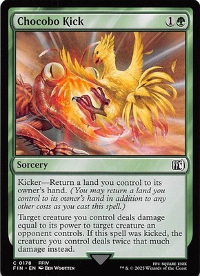 Chocobo Kick 178 Final Fantasy Magic the Gathering