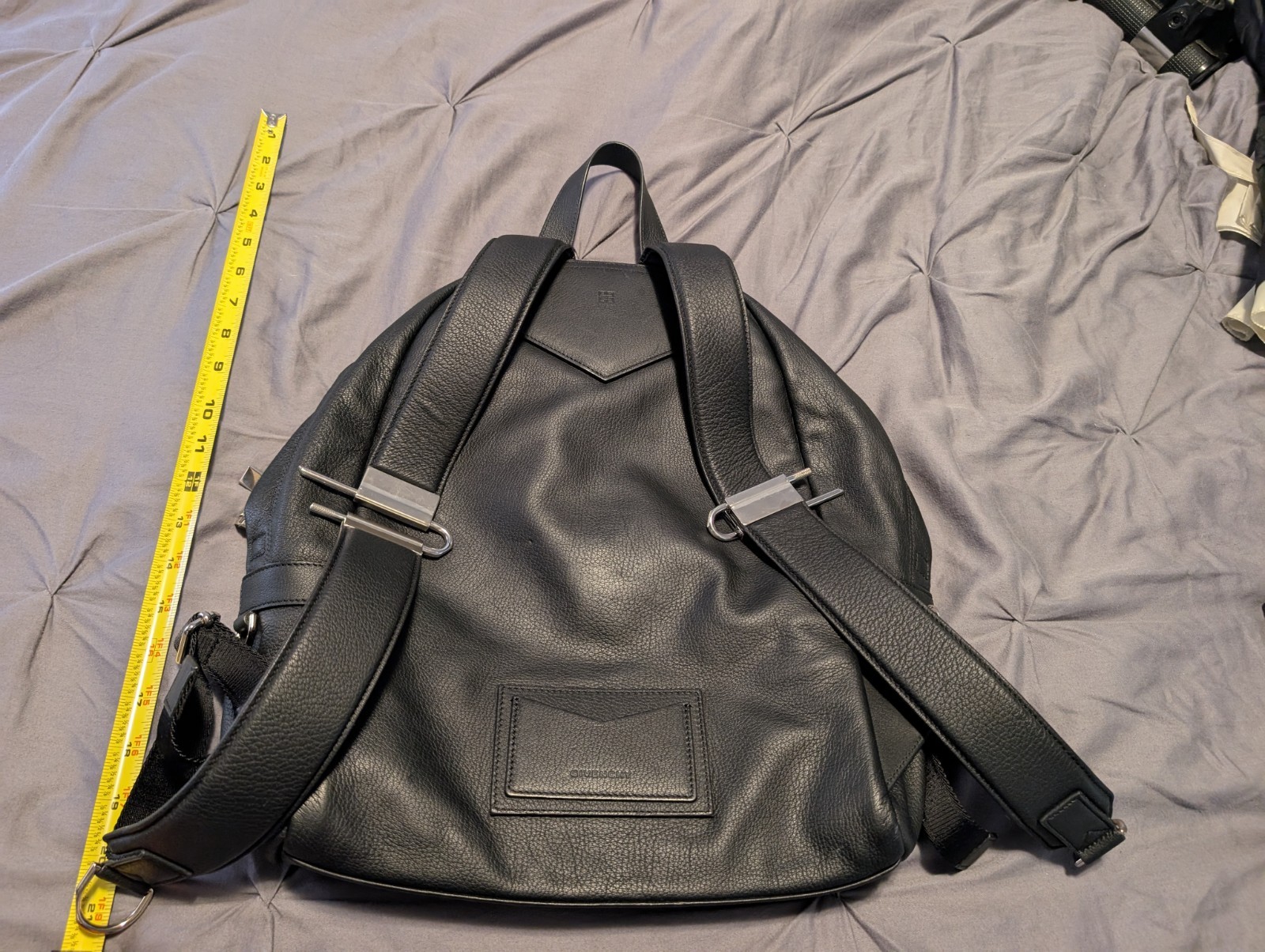 Givenchy Double u Leather Backpack - image 3