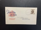 Australia 1952 FDC 1st day cover 2/6 Aborigine Definitive stamp Royal cachet