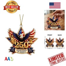 USA 250th Anniversary Ornament America 250 Christmas Ornament Patriotic