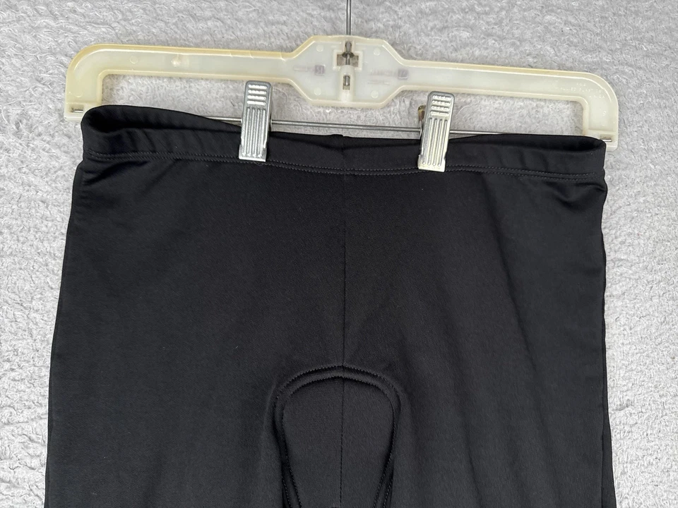 Shebeest Pants Womens Small Black Padded Cycling Capri Leggings Made USA - Image 4 of 4