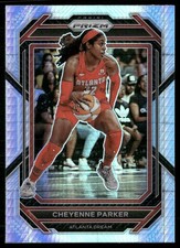 Cheyenne Parker 2023-24 Panini Prizm WNBA Hyper Prizm Atlanta Dream #117