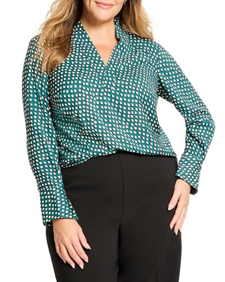 #ad #ad NicZoe Plus Shadow Dot Top Women#x27;s $69.99