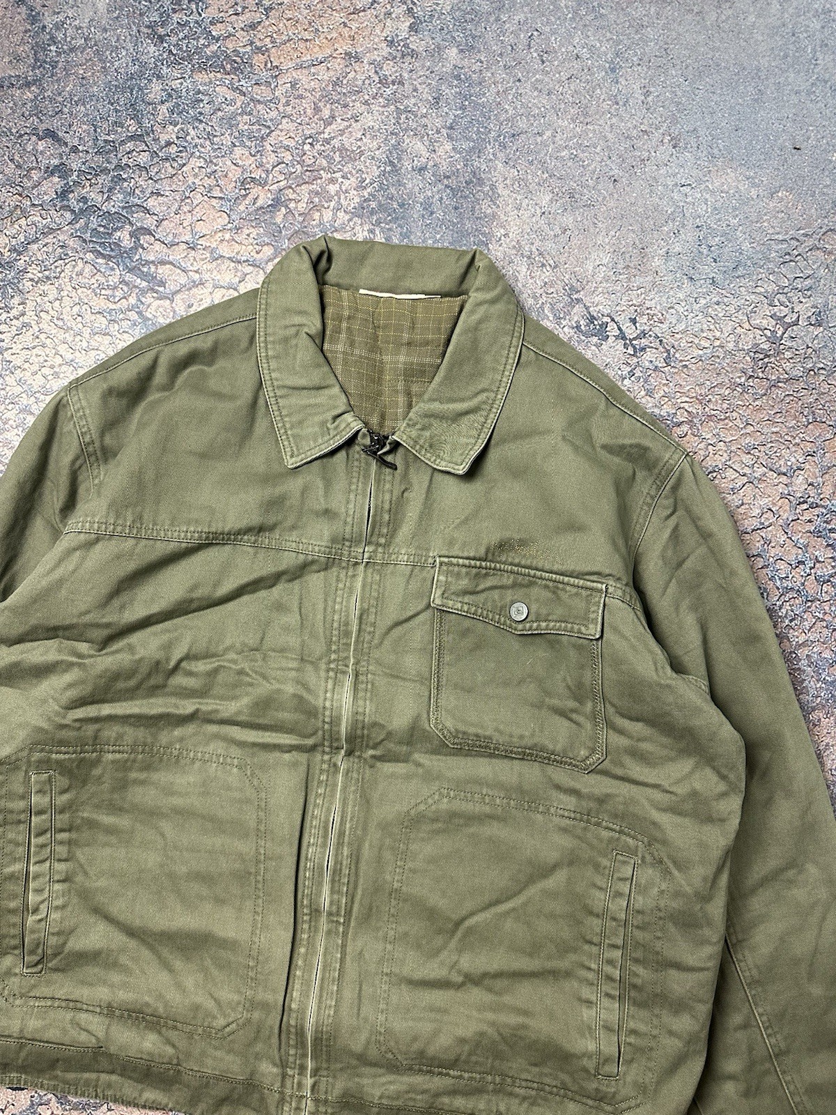 RARE Vintage Y2K Quicksilver Bomber Jacket Mens XL image 2