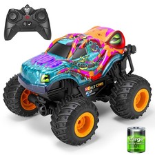 Monster Truck Toys - Remote Control Monster Truck with Light  Music, 1:20 Scale
