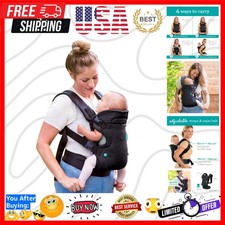 Flip 4-in-1 Convertible Baby Carrier, Adjustable, Ergonomic Babywearing, Regi...