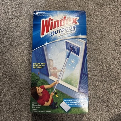 Windex Outdoor All-In-One Glass & Window Cleaning Tool Starter Kit  display picture 1