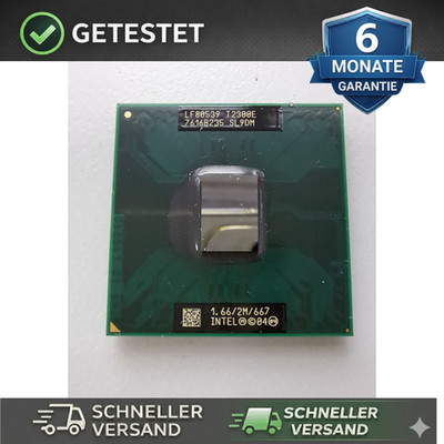 Intel Core  Duo T2300E  Prozessor Processor SL9DM LF80539