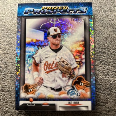 2025 Bowman Draft Ike Irish Prized Prospects Mini Diamond Refractor /150