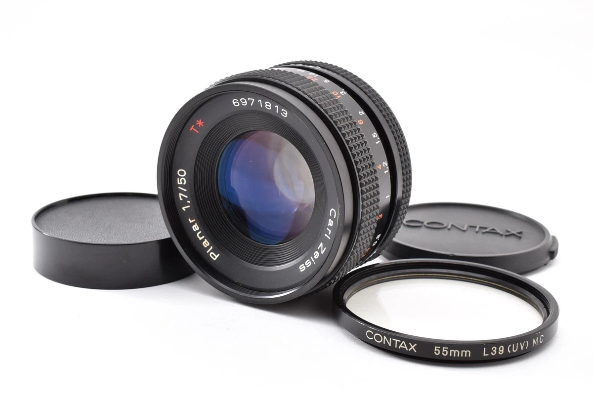 ZEISS Planar T* Camera Lenses 50mm Focal f/1.7 Maximum Aperture