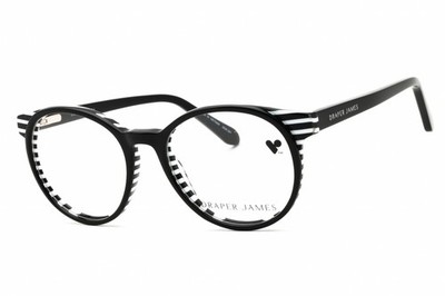 DRAPER JAMES DJ1021-003-49 Eyeglasses Size 49mm 17mm 135mm black Women