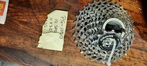 SRAM PG-1050 10 Speed Cassette. 11-32
