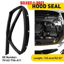 Fit Honda Accord 18-22 Engine Hood Rubber Seal Molding Strip Front Position 1-3x