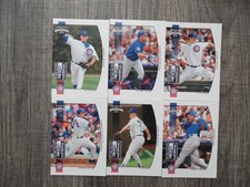 2005 Donruss Team Heroes National Chicago Cubs 6 Card Set Wood Maddux Lee Etc