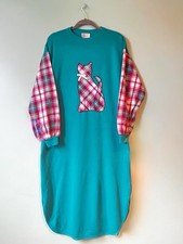 1980  s cat pajama gown