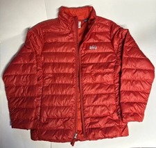 REI Kids Size 10/12 Red Down Puffer Jacket