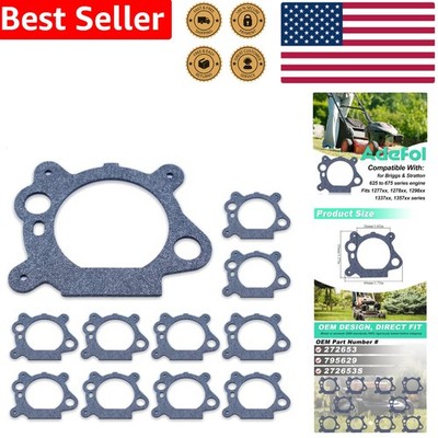 10 Carburetor Gaskets 795629 272653S Fit Briggs Stratton 625-675 Series Engines