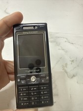 Sony Ericsson K800i 3G GSM 3.15MP Camera untested No Charger