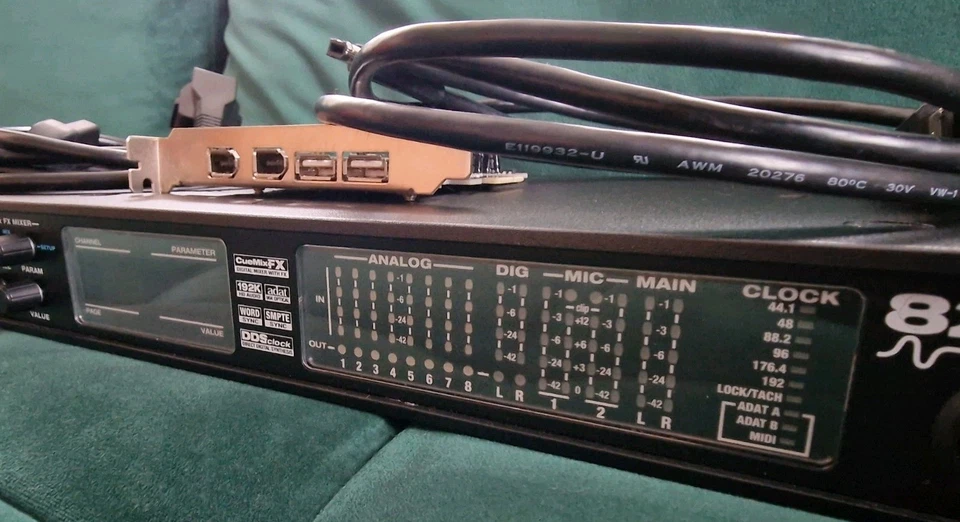 🎛️ MOTU 828mk3 FireWire Audio Interface – voll funktionsfähig, mit Zubehör - Bild 2 von 4