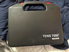 Roscoe Medical TENS 7000 2-Channel Handheld TENS Unit Kit Case Leads Pads Manual