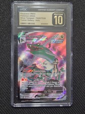 CGC 10 PRISTINE RAYQUAZA VMAX TG20/TG30 SILVER TEMPEST TRAINER GALLERY POKEMON
