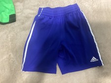 Adidas Blue with Stripes Youth Boys Shorts M-10/12