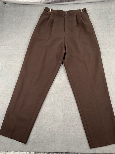 LIZ BAKER Women's Brown Dress Pants 