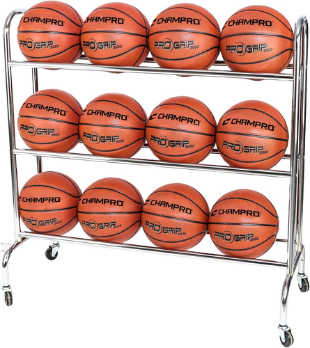 easy Assemble Ball Rack with Casters 7445046467470| eBay