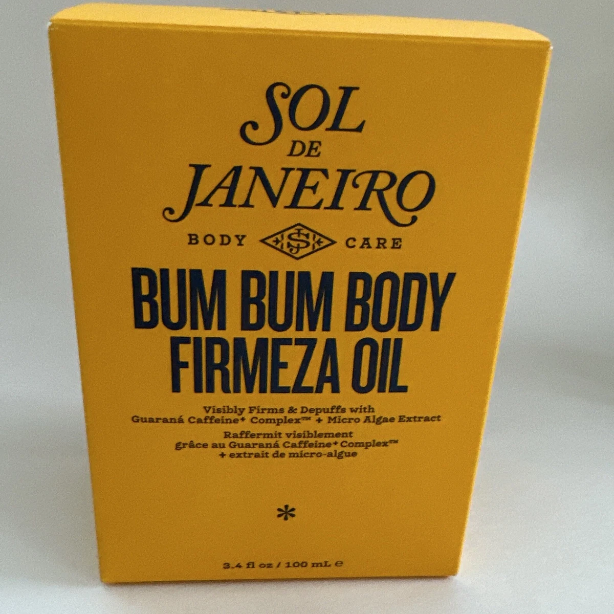 Sol de Janeiro Bum Bum Firmeza Firming Body Oil 3.38 oz/ 100ml | eBay