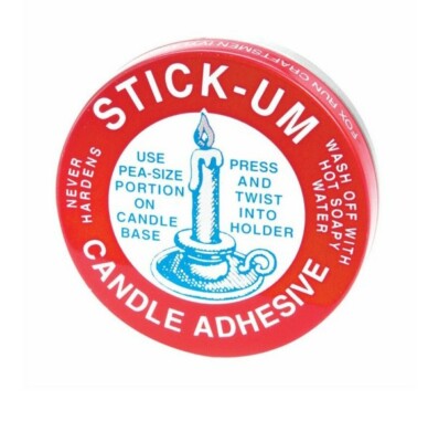 Stick-Um Candle Adhesive Fox Run 1/2 oz.  #3100 NEW