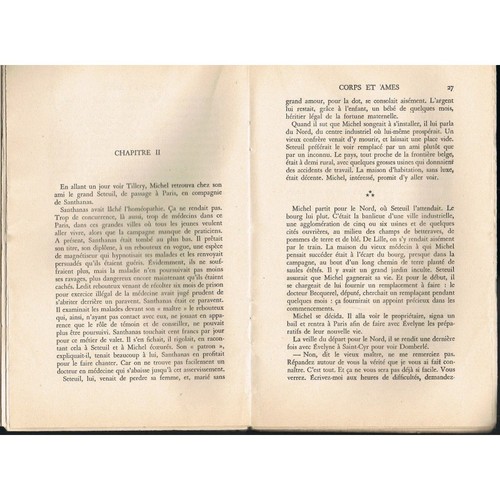 CORPS et ÂMES Maxence van Der MEERSCH 1937-38 Hôpital d'Angers Tomes 1 & 2 1950 - Picture 4 of 11