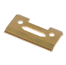 Stagger-Tooth Wahl Magic Clip 2 Hole Clipper ceramic cutter blade Gold Color