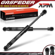 2x Gasfeder Motorhaube Hinten Dämpfer 205mm 530N für Porsche 718 Boxster 982 981