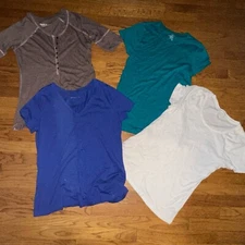 Pure Energy Mossimo Merona Old Navy LOT Shirts Blouse Sz XL BID 4 CHARITY❤️f279