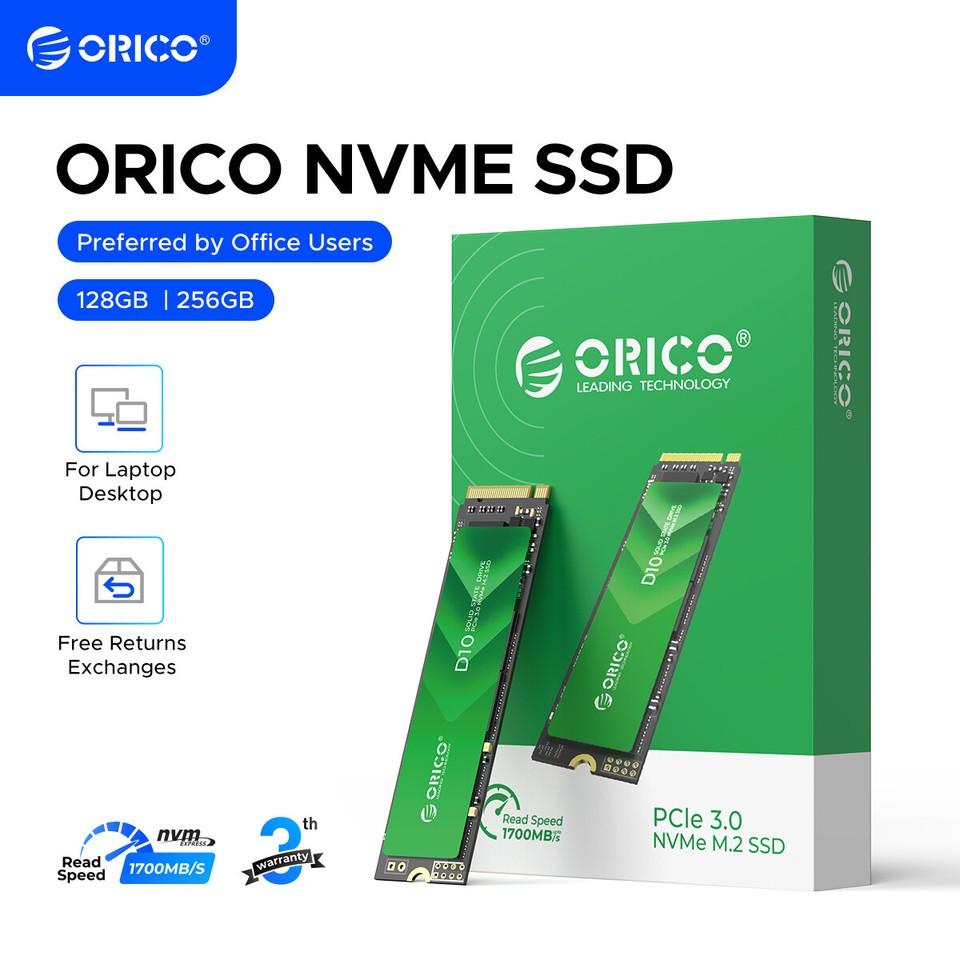 ORICO SSD M.2 NVMe 128GB, Flash NAND TLC, 1700MB/s SSD PCIe Gen3x4 M2 2280, Unità Interna A Stato Solido Compatibile Con Computer Portatile Desktop - D10 - - Offerte E Coupon: #BESLY - Foto 13