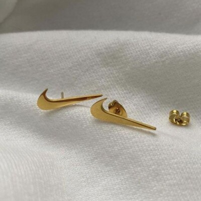 Supreme NIKE 14K Gold Earring ピアス Yellow gold earrings