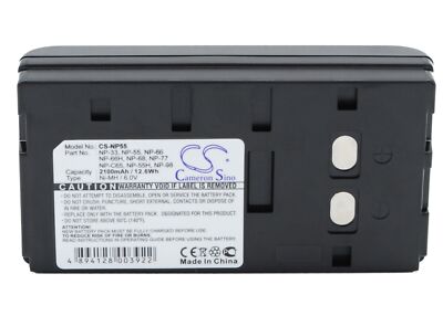 6,0V Akku für Sony CCD-F335, CCD-TR490E, CCD-V330E, CCD-TR60, CCD-FTR45, CCD-