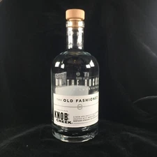 On The Rocks Old Fashioned Knob Creek Cocktail Corked Bottle 750 ml EMPTY