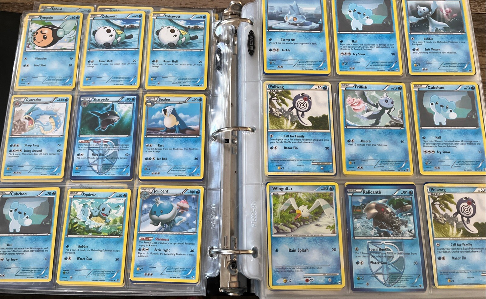 Pokemon Cards - LARGE LOT Over 700 Cards! Stored & Come in a Binder TCG VGC