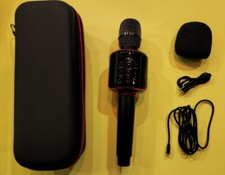 GOODaaa Y11S Portable Wireless Bluetooth Karaoke Microphone Red