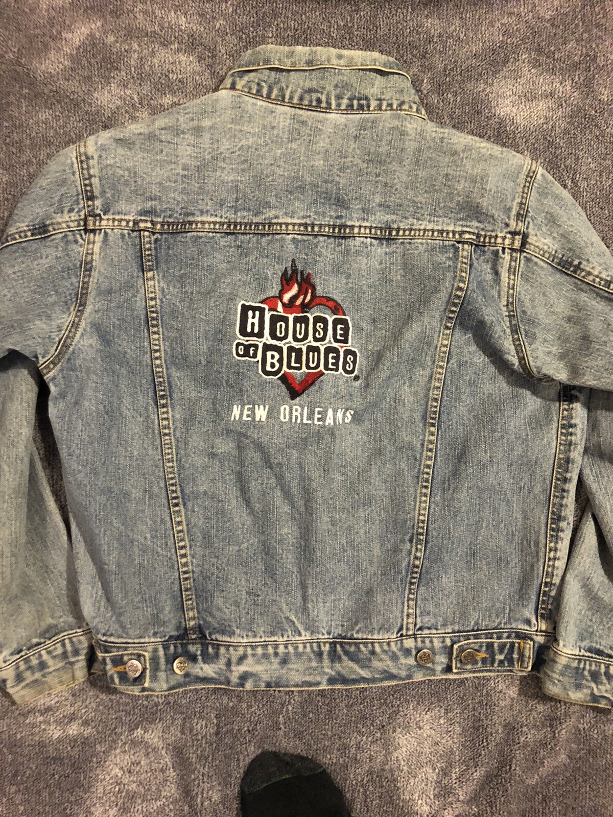 Vintage House of Blues Denim Jacket Size Xtra Small N… Gem
