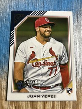 2022 Topps Gallery Juan Yepez RC PRINTER PROOF #156 St. Louis Cardinals