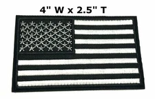 AMERICAN FLAG Black White USA US Car Truck Window Bumper Graphics Sticker Decal