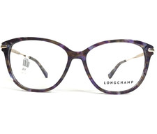 Longchamp Eyeglasses Frames LO2669 625 Purple Brown Tortoise Gold 53-14-135