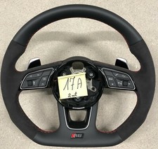 Audi RS Line A4 A5 S4 S5 Flat Bottom Half Alc...