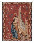 Dame A La Licorne I French Tapestry - Medieval Lady and Unicorn Wall Decor
